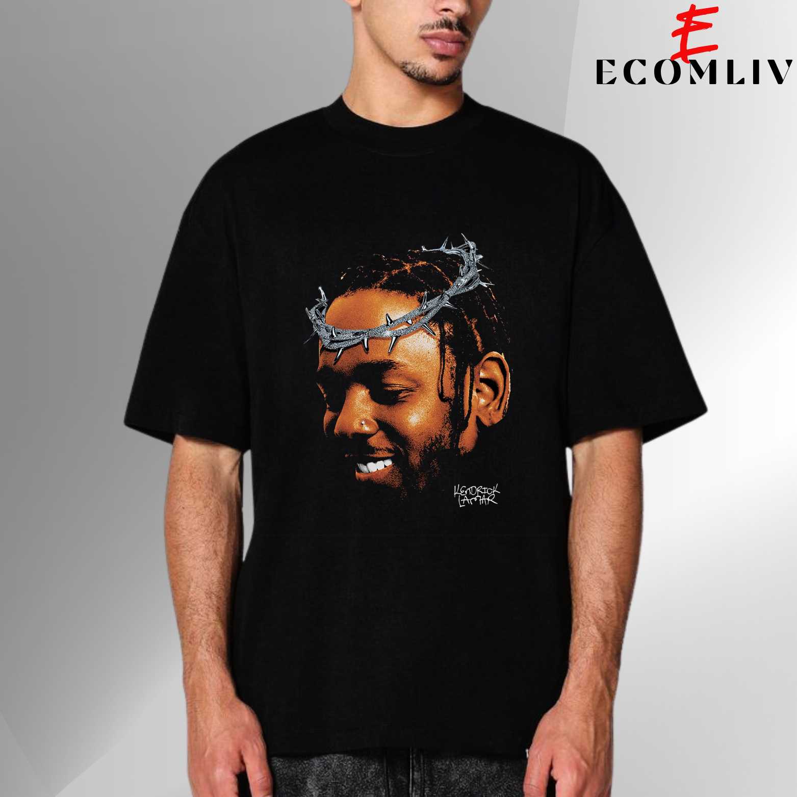 Kendrick Lamar Retro Tee, Street Fan Unisex Fit T-Shirt